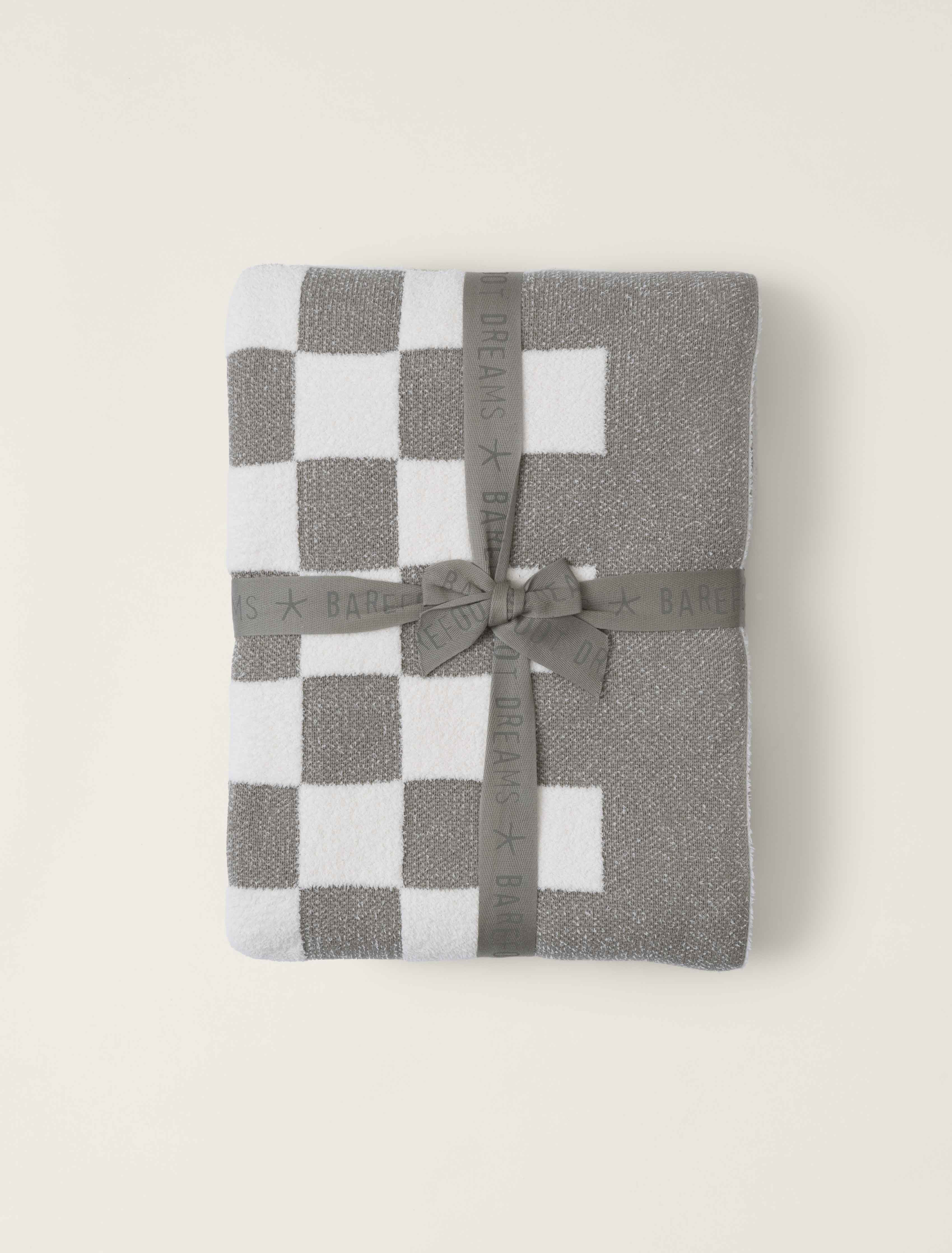 CozyChic® Cotton Checkered Throw Blanket | Barefoot Dreams® | Barefoot Dreams