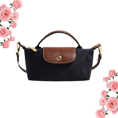 Women's Fashion Colorblock Mini Crossbody Bag, Handbags Purses with Adjustable Strap for Women, Handbags Purses (Navy blue) | Amazon (US)