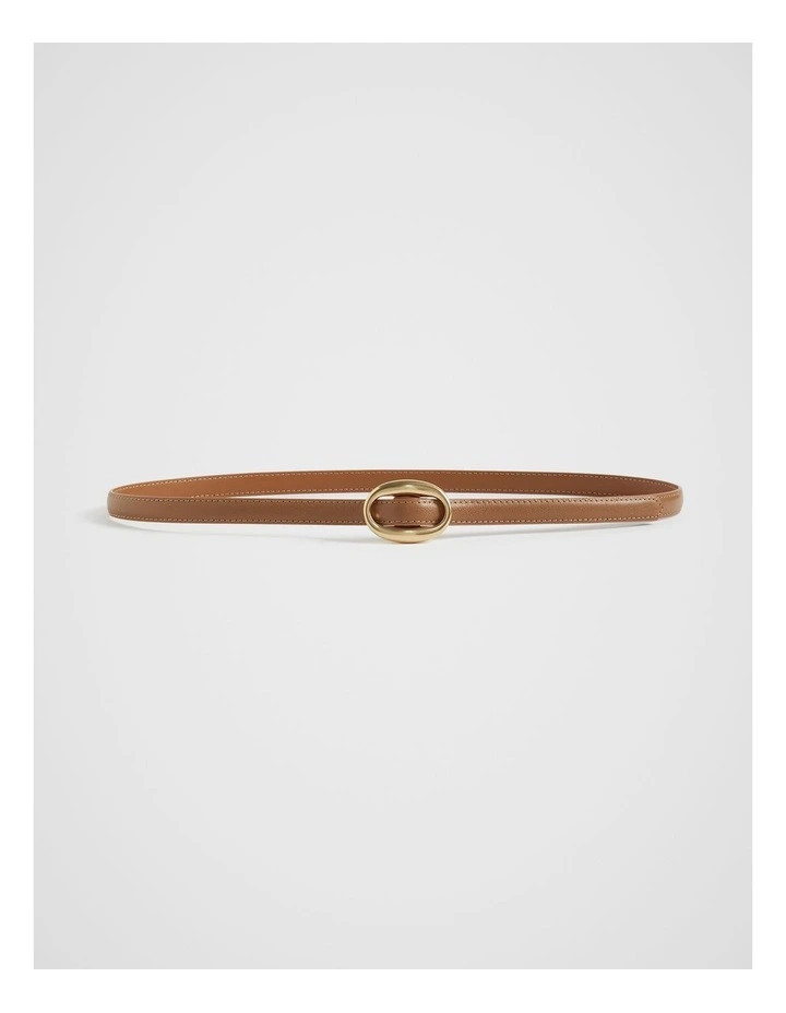 Seed HeritageCarmen Oval Bucklet Belt in Tan | Myer