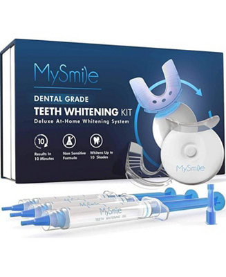 MySmile Teeth Whitening Kit with 5 LED Light, 10 Min Fast Teeth Whitener, 18% CP Teeth Whitening ... | Macy's