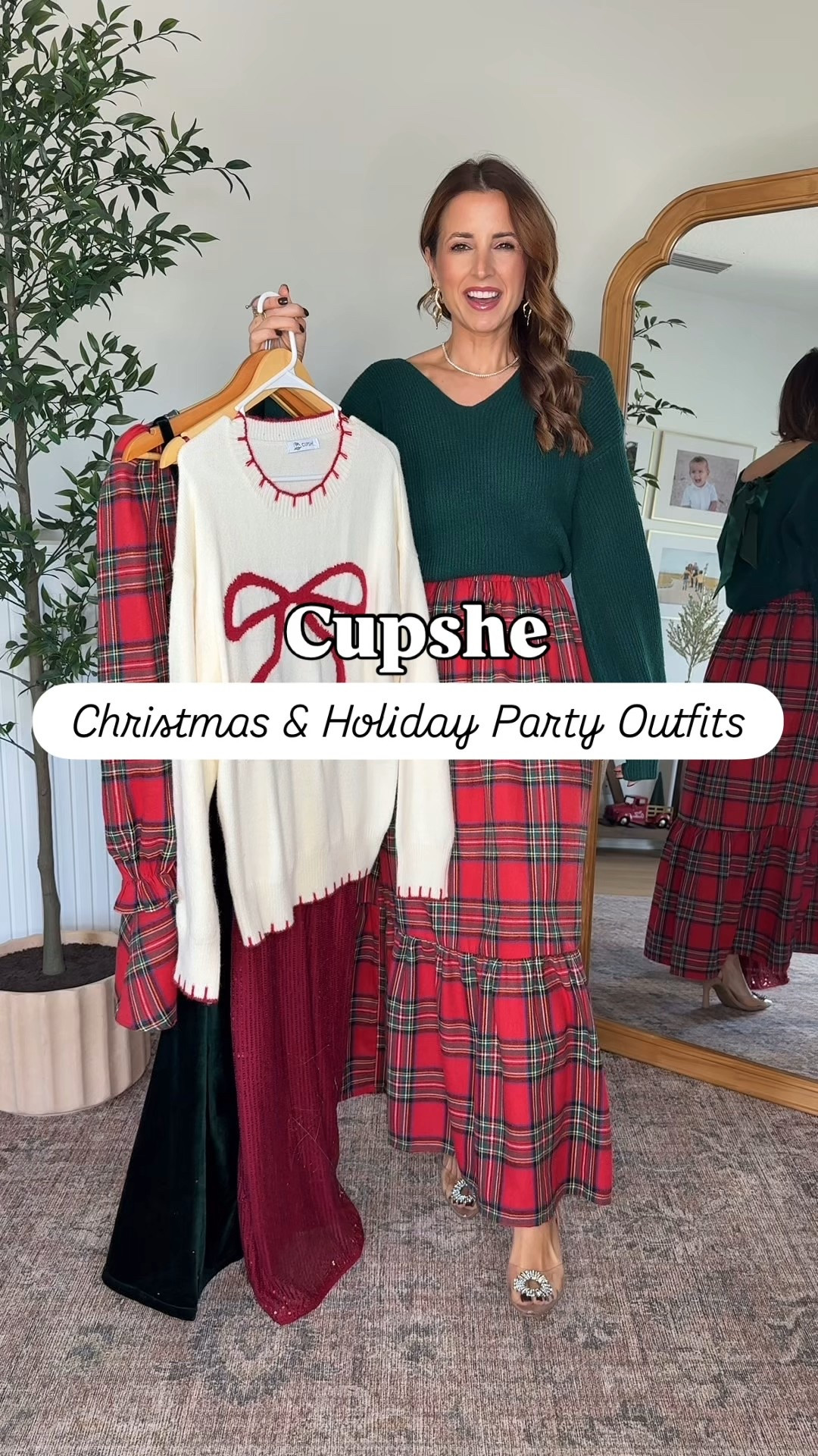 Holiday party outfits. Christmas party outfits. Plaid dresses. Christmas dresses. Party dresses. Sequin dresses. NYE outfits. Wearing smallest size in each. Code LisaM15 for 15% off over 70USD+. @cupshe #cupshe #cupshepartner


#LTKHoliday #LTKWedding #LTKCyberWeek