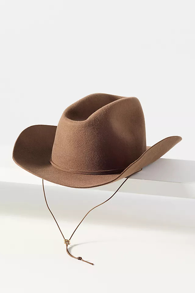 Ezra 100% Wool Rancher Hat | Anthropologie (US)