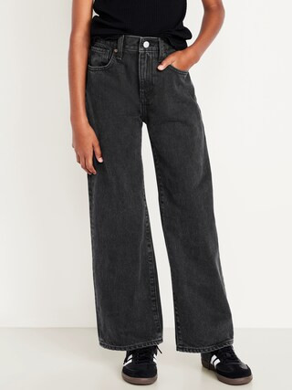 Baggy Straight-Leg Jeans for Girls | Old Navy (US)
