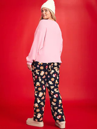 Old Navy x Disney Mid-Rise Printed Flannel Pajama Pants for Women | Old Navy (US)
