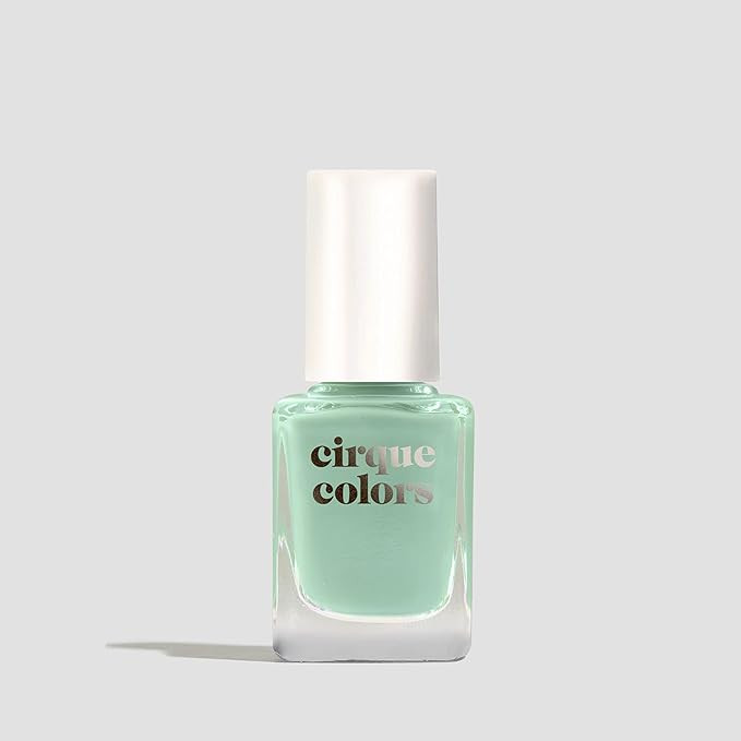 Cirque Colors Sheer Seafoam Green Jelly Nail Polish Jade Jelly - 0.37 Fl Oz (11 mL) - Vegan & Cru... | Amazon (US)