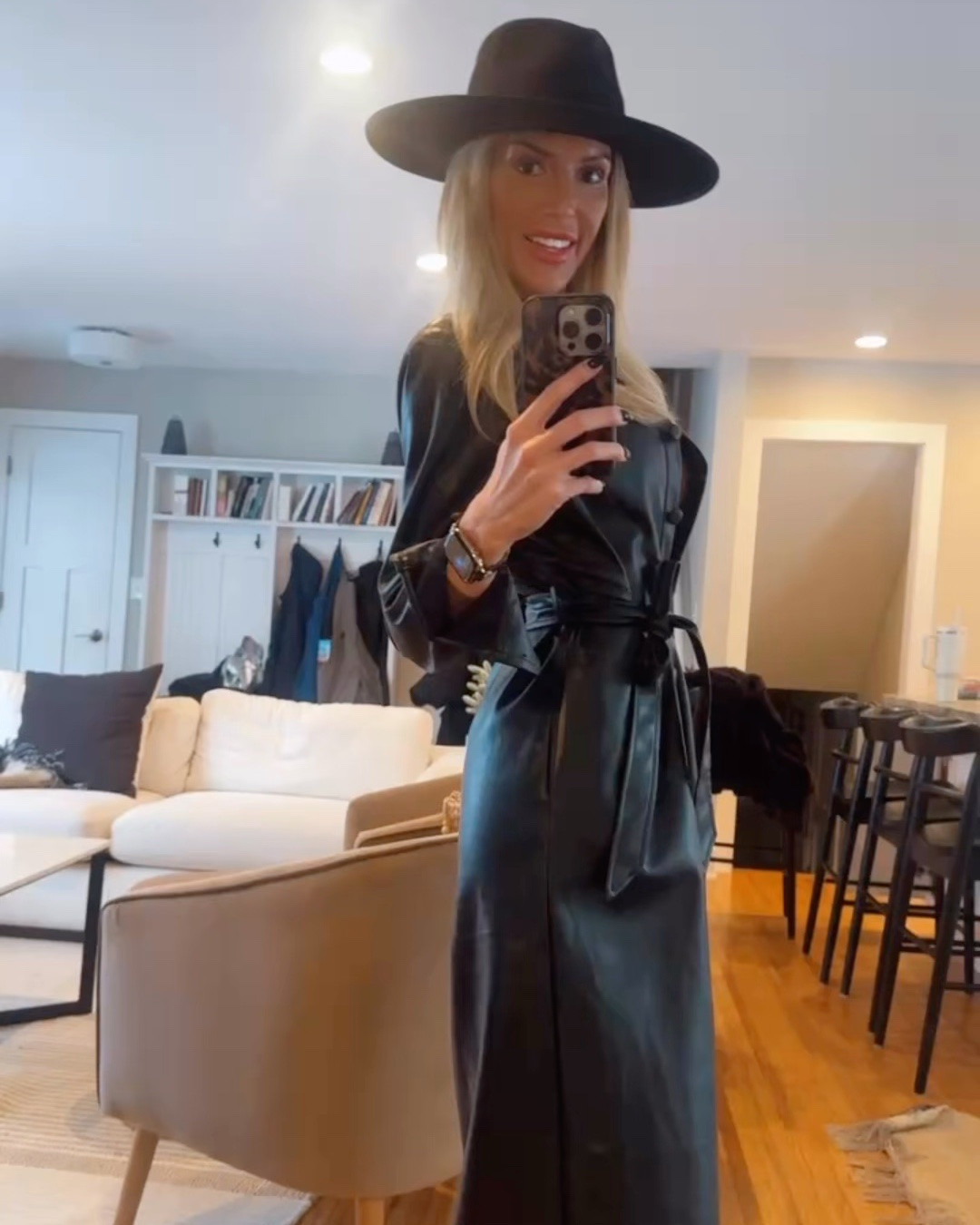 Fun leather look ✔️