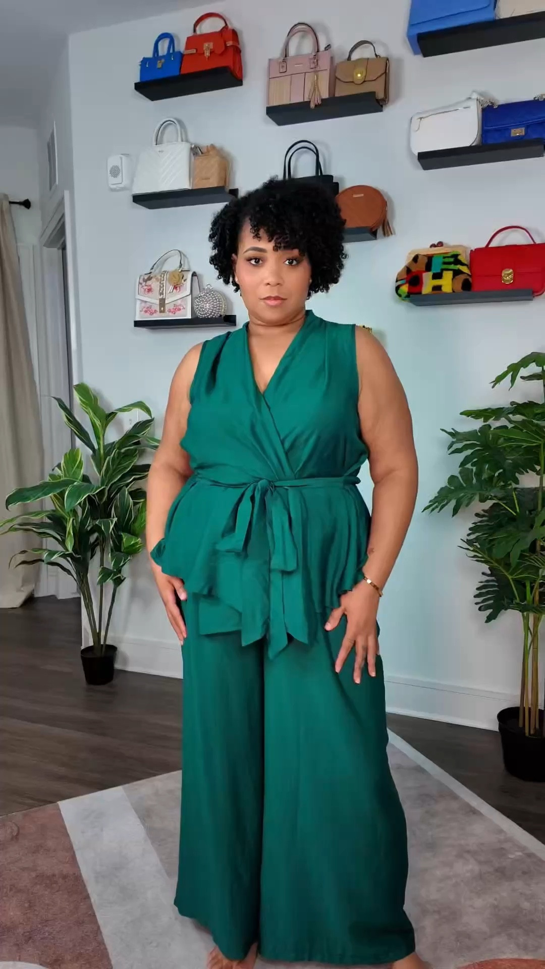 Emerald Green 2piece Set for Curves. 

#LTKgrwm #LTKPlusSize
