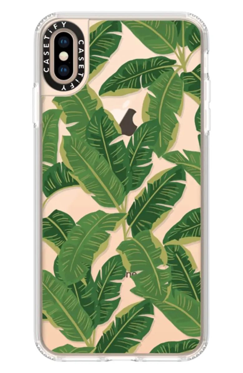 Casetify Jungle Leaves X/Xs, XR & Xs Max Case | Nordstrom | Nordstrom