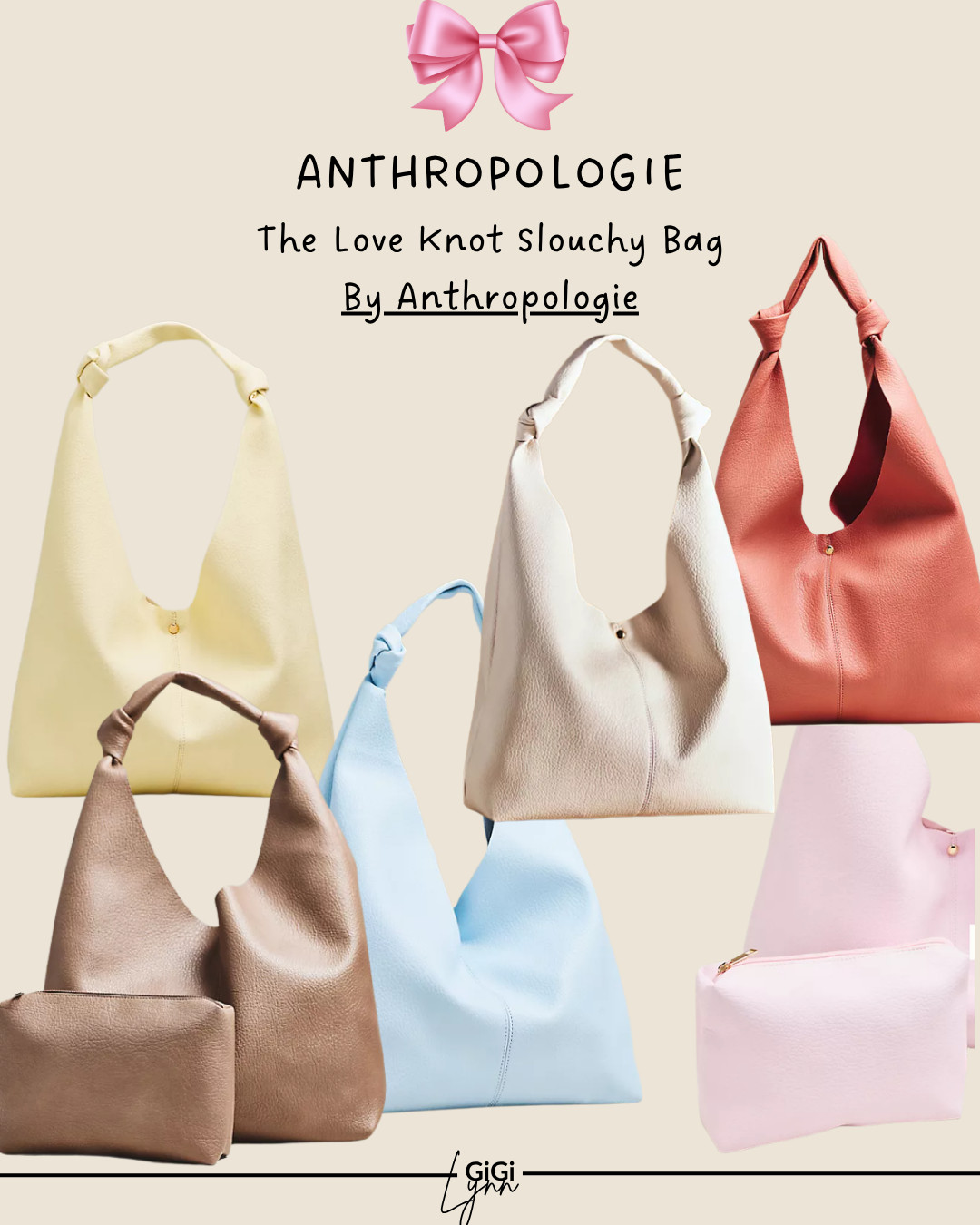 The Love Knot Slouchy Bag by Anthropologie is the perfect blend of effortless style and everyday functionality. This slouchy shoulder bag features a relaxed silhouette with a chic knot detail, giving it that elevated, designer-inspired look that’s trending right now.

The soft, flexible structure makes it easy to carry while still holding all your daily essentials. Its minimal yet stylish design makes it incredibly versatile — you can pair it with casual outfits, workwear, travel looks, or dressed-up styles.

This bag is perfect for everyday use, running errands, brunch, travel, or date nights when you want something stylish but practical.

✨ Why this bag is trending:
• Slouchy, relaxed silhouette
• Chic knot handle detail
• Lightweight and functional
• Designer-inspired look
• Perfect everyday shoulder bag

If you love elevated basics, versatile accessories, and effortless style, this Anthropologie bag is such a must-have.

#ltkstyle #ltkbag #anthropologie #shoulderbag #slouchybag #everydaybag #minimalstyle #effortlessstyle #fashionaccessories #midweststyle #over40style #ltkfinds

 

 #LTKootd #LTKBeauty #LTKWorkwear
