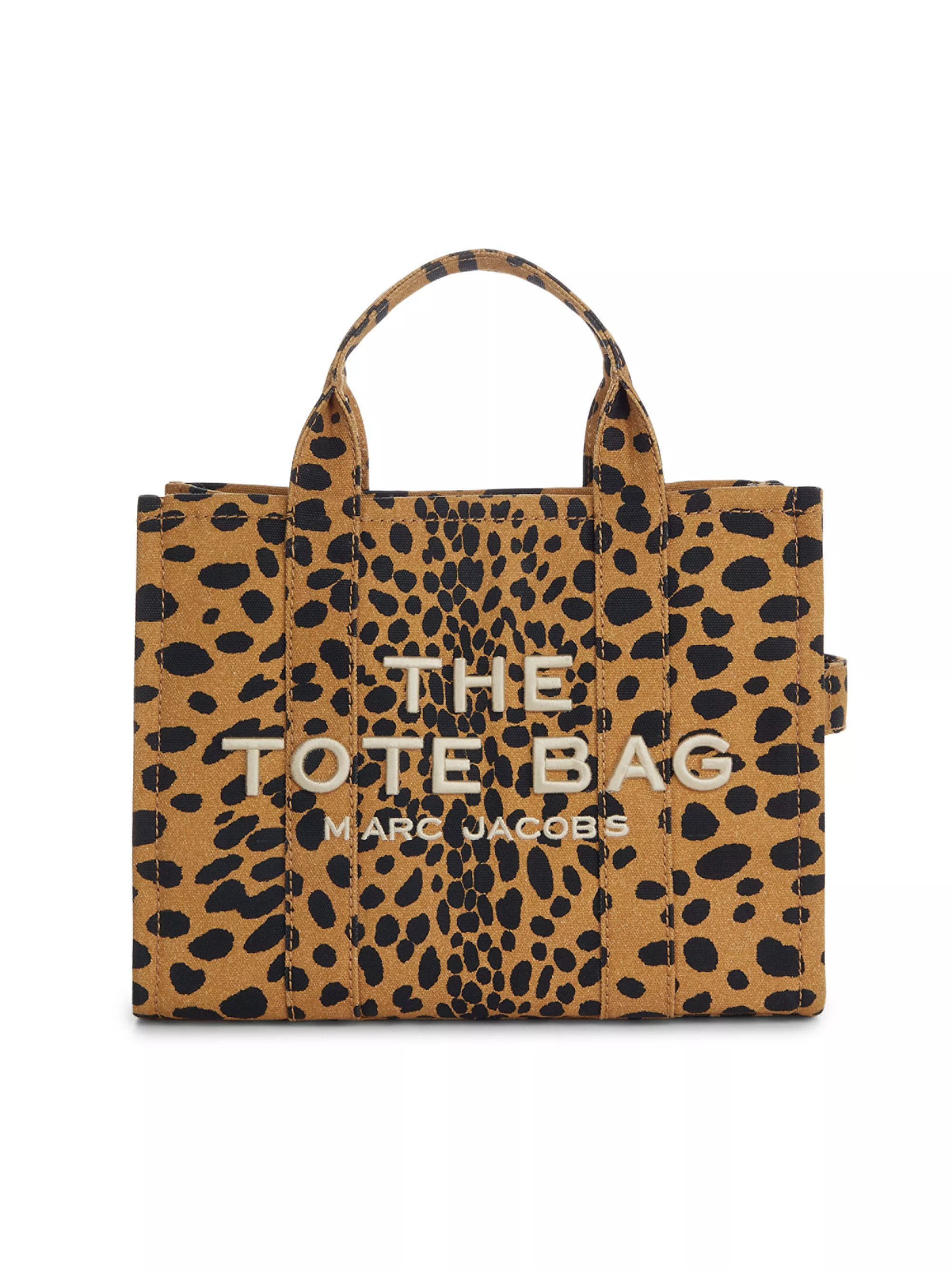 The Medium Cheetah Canvas Tote Bag | Saks Fifth Avenue