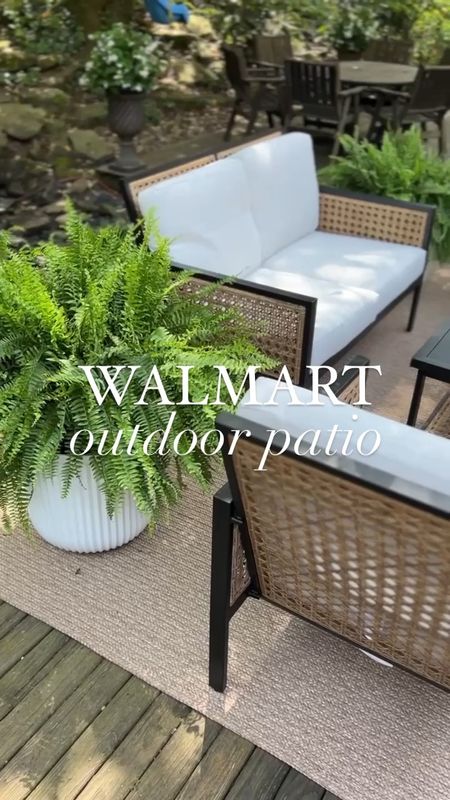 Loving this @walmart patio set! Had to pack it up for the backyard renovation but can’t wait to get it back out. 
#walmartpartner #walmartsummer #welcometoyourwalmart #walmarthome

#LTKhome #LTKSeasonal #LTKunder100