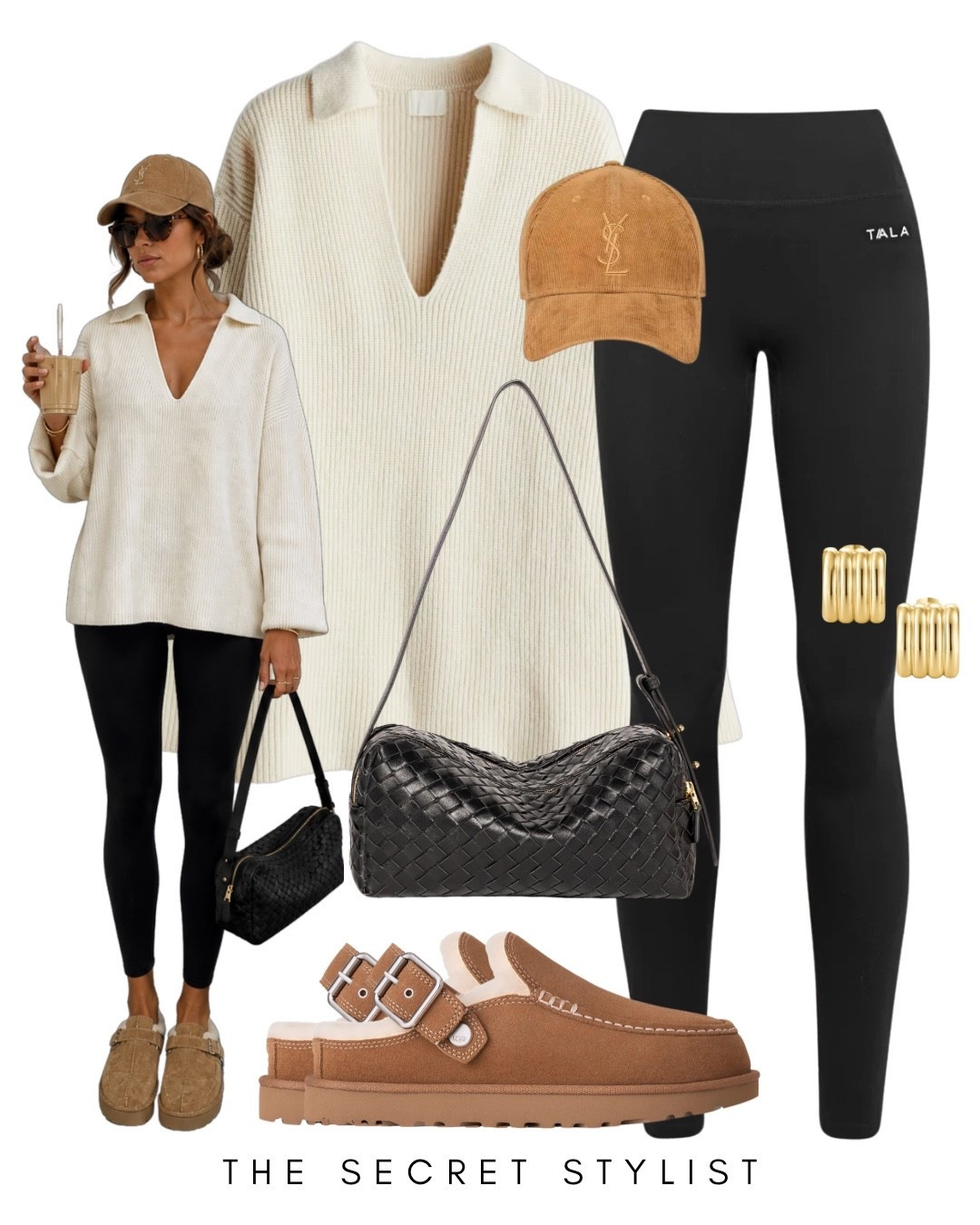 Autumn casual outfit
Cream collar knit H&M
Woven bag
Ugg Evelina clogs
Mules 
Transitional outfit 
Black tala Leggings

#LTKautumn #LTKuk #LTKstyletip

#LTKuk #LTKautumn #LTKstyletip