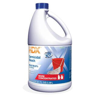 HDX 81 oz. Germicidal Bleach 23268949602 - The Home Depot | The Home Depot