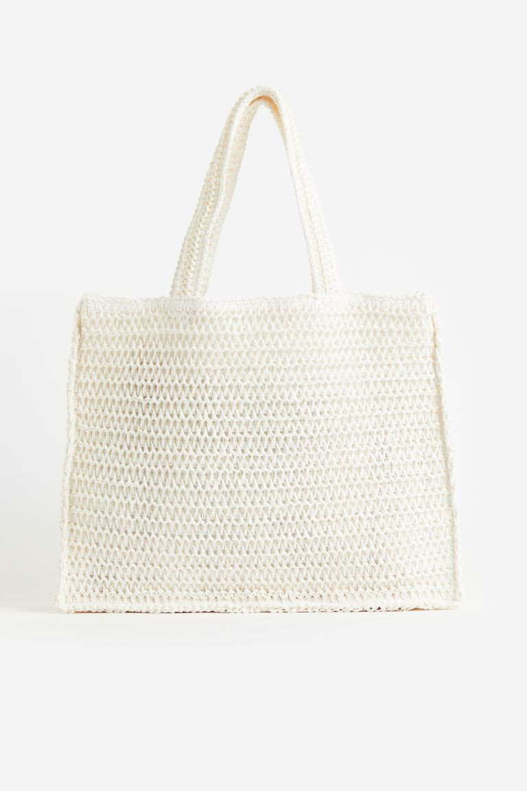 Large Straw Shopper | H&M (US + CA)