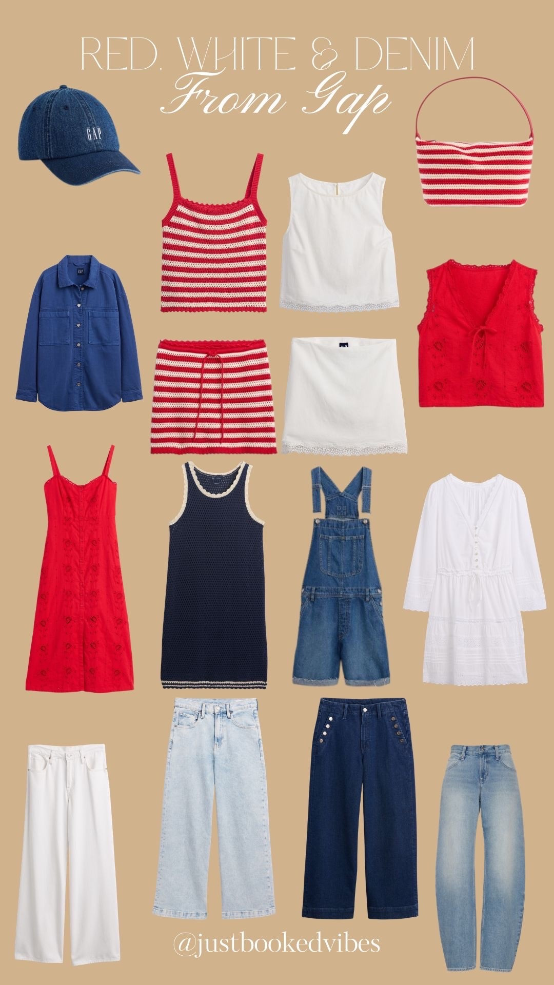 summer outfits

Classic Gap denim styled with easy red and white essentials for a clean, all-American look—perfect for everyday wear, summer outings, and effortless layering!

#LTKootd #LTKSeasonal #LTKgrwm