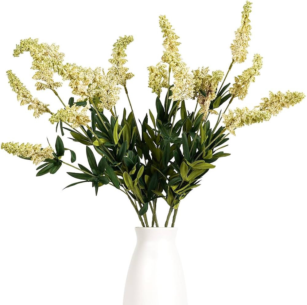 Melorca&Guilla Artificial Plants,6PCS 29" Green Faux Branches for Vase,Faux Greenery Stems Vase B... | Amazon (US)