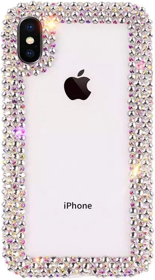 Jesiya for iPhone XR Case 3D Glitter Sparkle Bling Case Luxury Shiny Crystal Rhinestone Diamond B... | Amazon (US)
