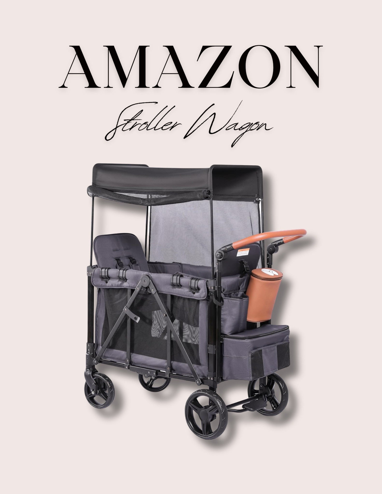 Amazon Stroller Wagon UNDER $300! Quality ✅
Storage ✅
1 and 6 year old approved ✅

#LTKGiftGuide #LTKmomlife #LTKKids