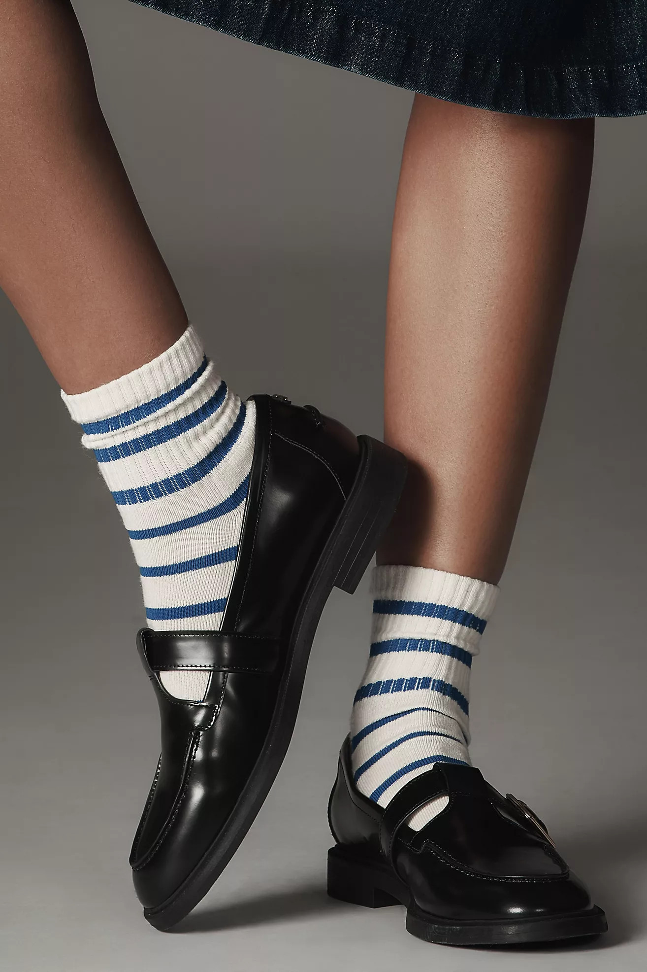 Sam Edelman Elaina T-Strap Buckle Loafers | Anthropologie (US)