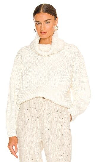 Anjou English Ribs Sweater in Off White | Revolve Clothing (Global)