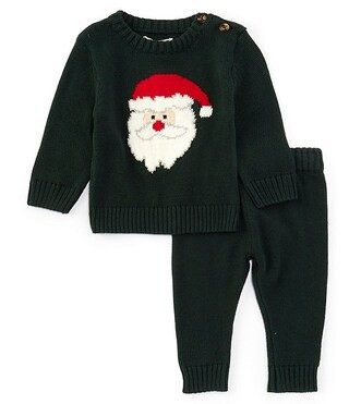 Adventurewear 360 Baby Boys 3-24 Months Santa Long Sleeve Top & Pants Set | Dillard's | Dillard's