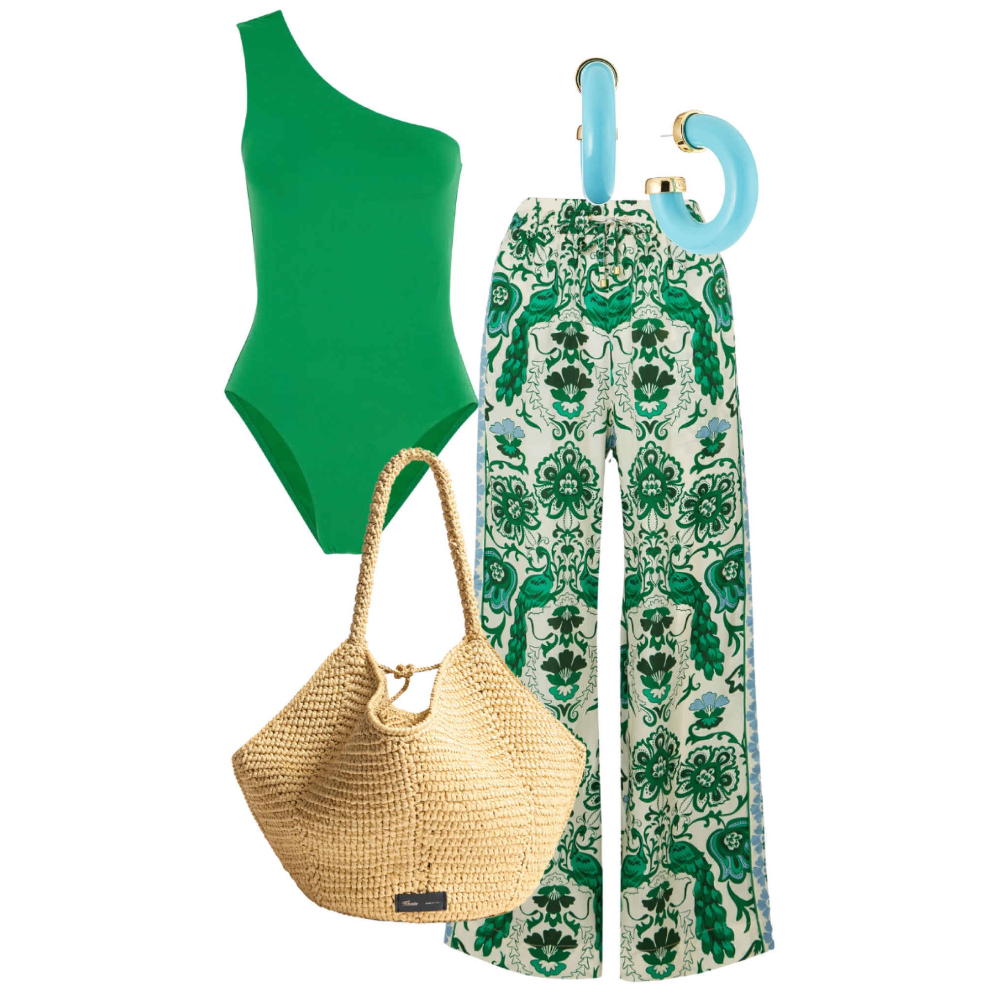 Poolside pants 💚