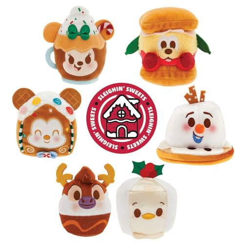 Disney Munchlings Mystery Box - Sleighin' Sweets Series Blind Box - Blind Bag Plush Toys - Mystery Mini Munchlings Soft Toy - Collect All 7 Toys! | Amazon (US)