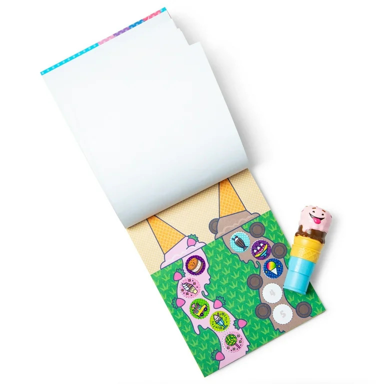 Melissa & Doug Sticker WOW!™ 24-Page Activity Pad and Sticker Stamper, 300 Stickers, Arts and C... | Walmart (US)