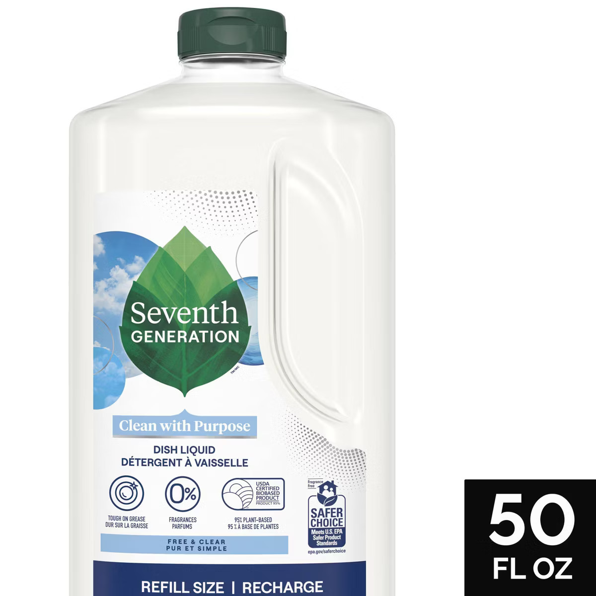 Seventh Generation Free & Clear Liquid Dish Soap | Target