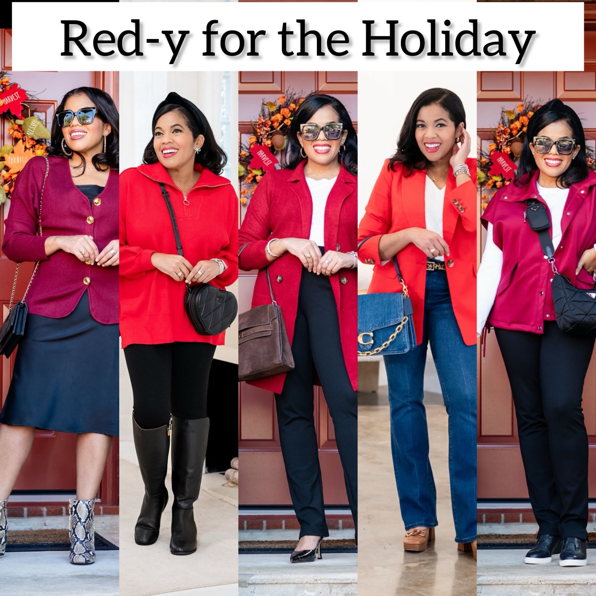 I’m Red-y for the holiday! I gathered some of my best red or maroon pieces. Are you ready for the holiday?! #courthousecouture 

#LTKHoliday #LTKFindsUnder50 #LTKGiftGuide