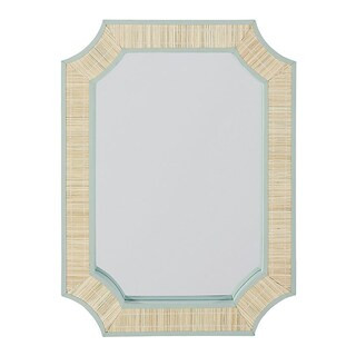 Clipped Corners Woven Mirror | Ballard Designs, Inc.