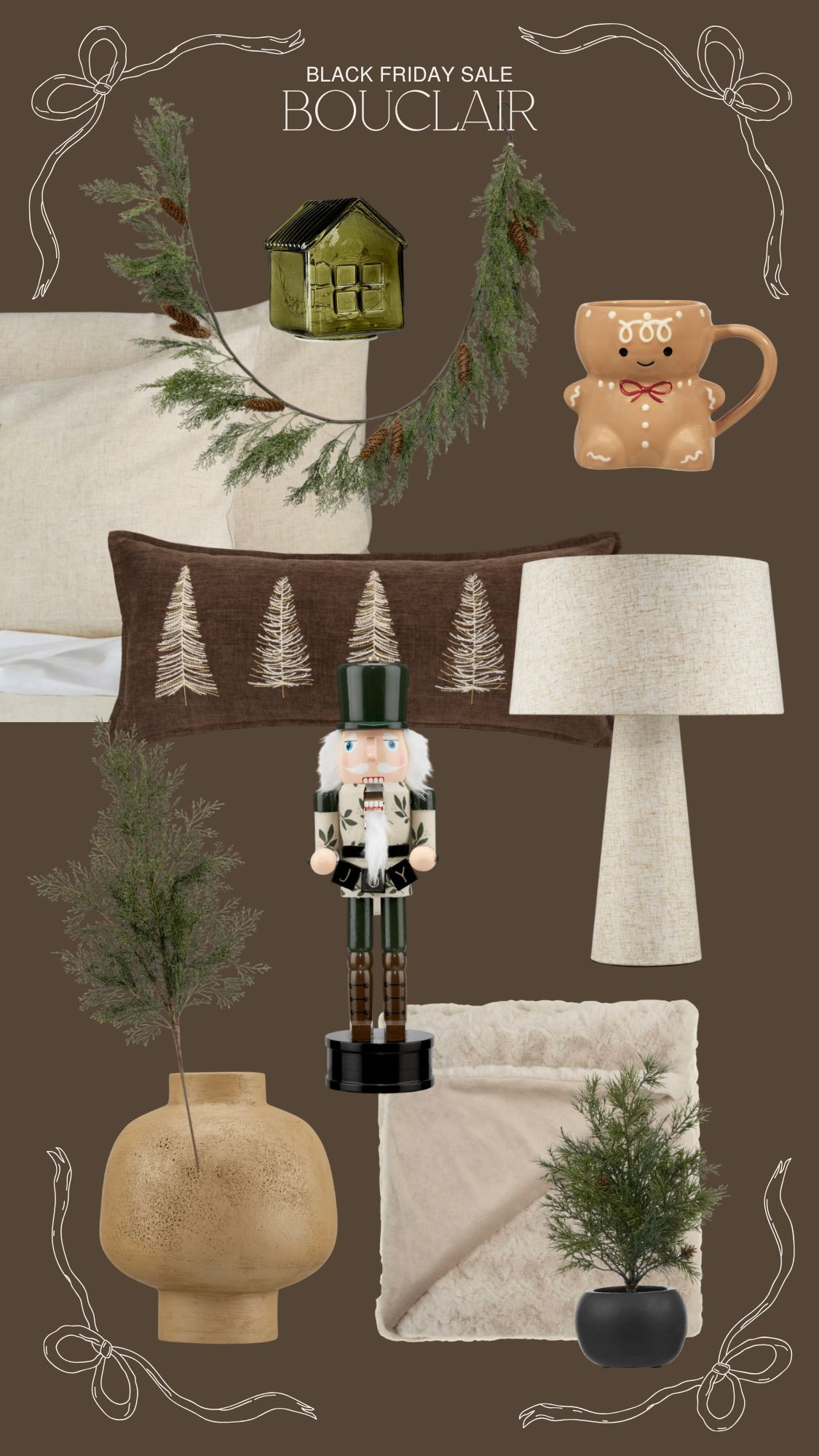 Black Friday Sale at Bouclair Canada

Shop neutral holiday home decor with big savings! I love the pine garland and Cedar stems, they are great versatile Christmas finds that you'll use in yuor home year after year. 

 #christmasgarland #cedarstems #christmasgreenery #homedecorsale #blackfridayincanada #canadianfinds #canadahome #nutcracker #linenlamp #linenbedding #christmasmug #gingerbreadman #cozythrowblanket #LTKCyberWeek #LTKHome #LTKSaleAlert