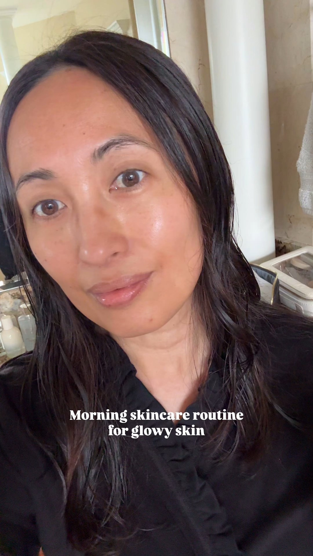 Morning skincare routine for glowy skin. 
Almost all k-beauty products. 
1.) Foaming Cleanser or Cleansing oil depending on how dry my skin feels. 
2.) Eye cream 
3.) Vitamin C serum
4.) Hydrating serum 
5.) Neck Cream
6.) Moisturizer cream- only in spots if dry areas. 
Clean beauty. 
Amazon finds  


#LTKmorningroutine #LTKOver40 #LTKBeauty