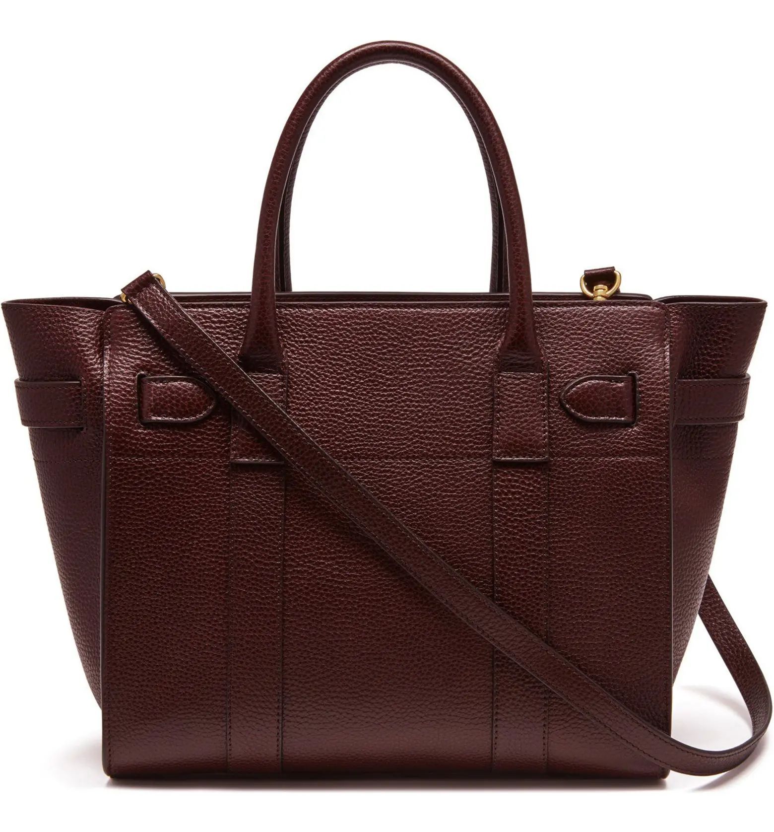Small Zip Bayswater Leather Tote | Nordstrom