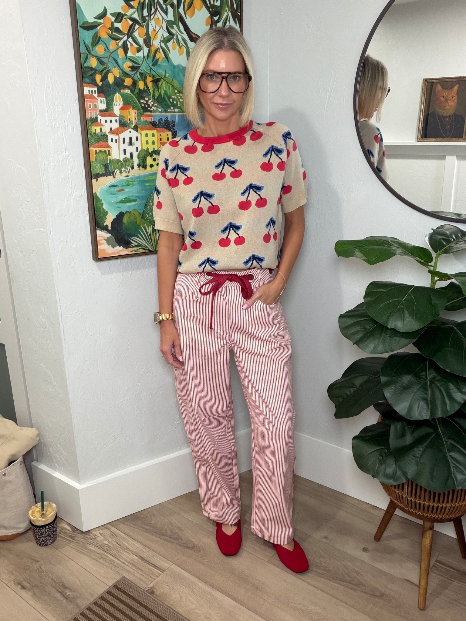 I have several Oxknit tops and still love them so much! I’m wearing a small here. 

These baggy barrel pants from Cider are so fun! I’m wearing a small. 



#LTKootd #LTKgrwm #LTKOver40