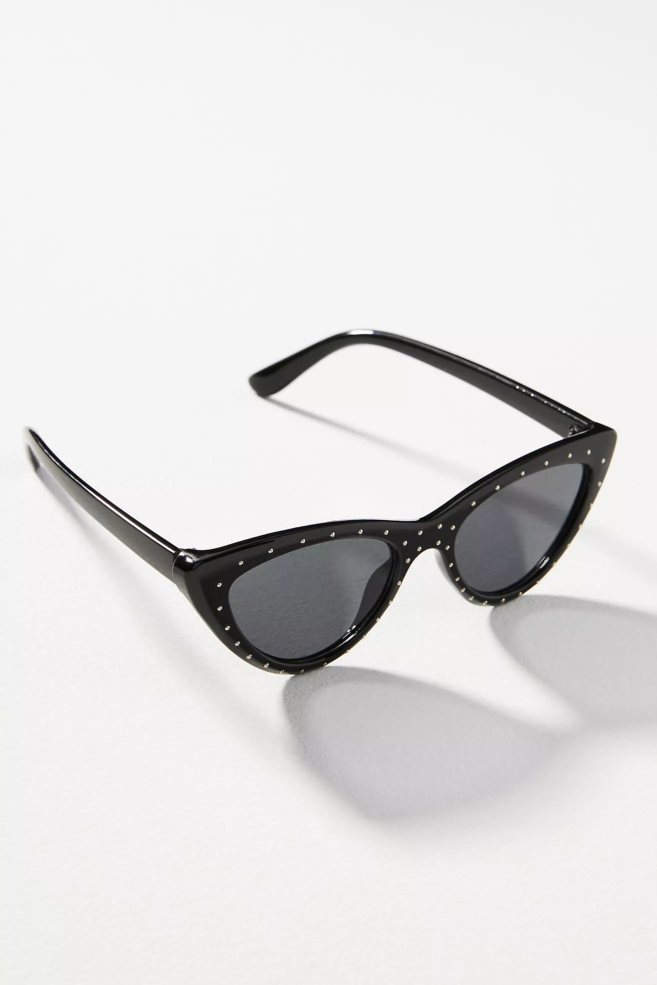 Studded Cat-Eye Sunglasses | Anthropologie (US)