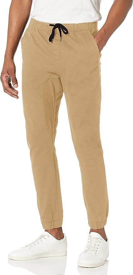 WT02 Men's Twill Jogger Pants | Amazon (US)