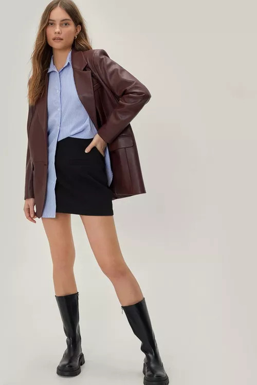 Micro Mini Pocket Detail Skirt | Nasty Gal (US)