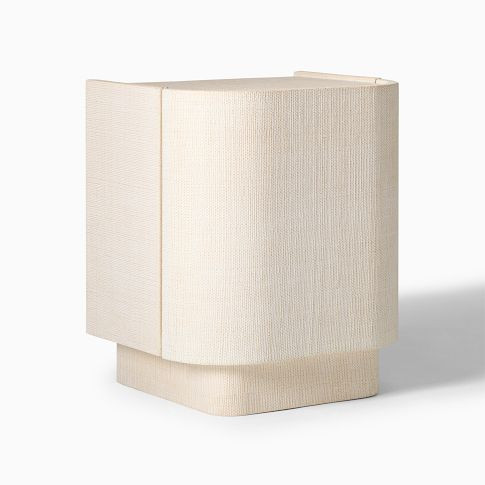 Solstice Painted Raffia Nightstand (20") | West Elm (US)