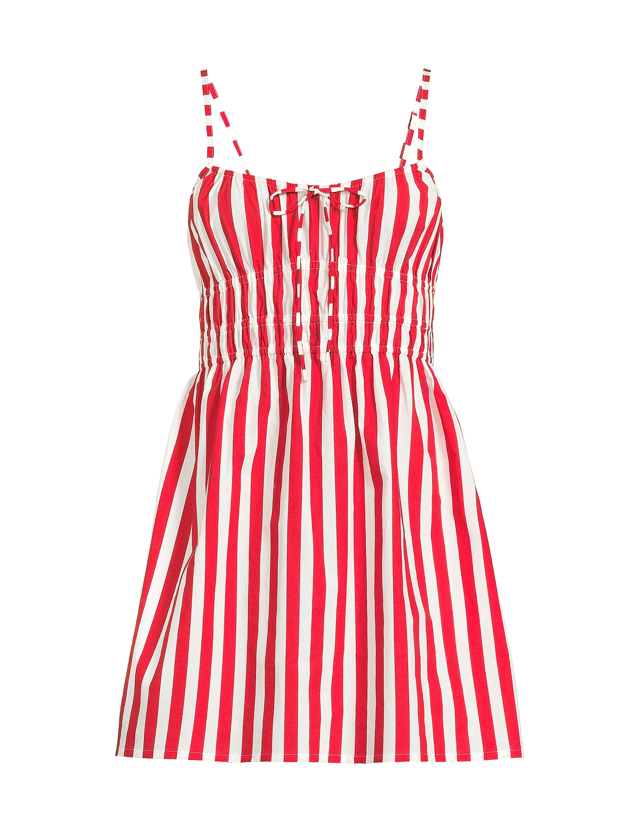 Roma Alboa Striped Cotton Minidress | Saks Fifth Avenue