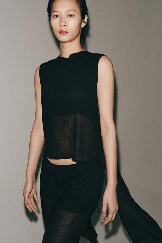 OPEN BACK TOP | Zara UK