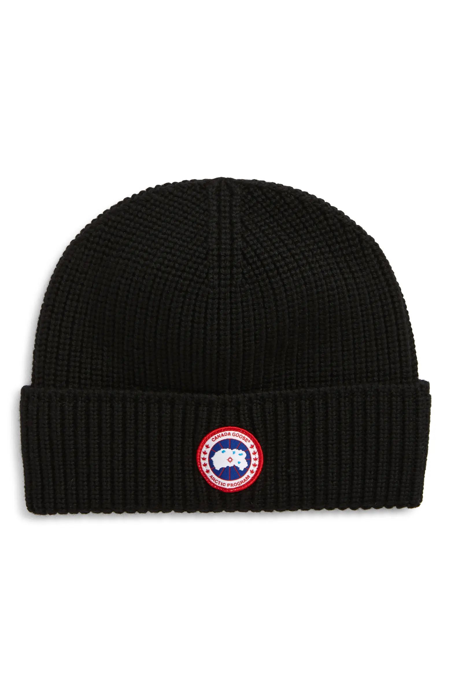 Canada Goose Arctic Disc Ribbed Toque Beanie | Nordstrom | Nordstrom