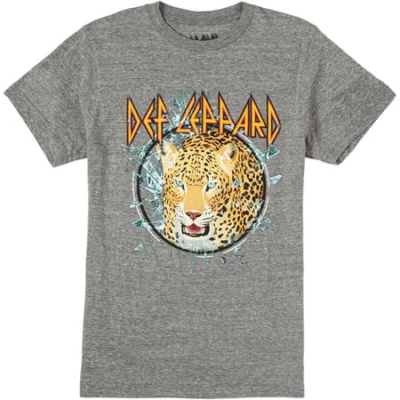 Def Leppard Mens Rock Shirt - Mens Classic Rock Fashion Tee Short Sleeve Tee Athletic Heather Small | Walmart (US)