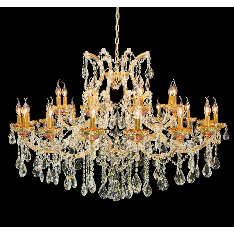 Chantilly 25 - Light Dimmable Classic / Traditional Chandelier | Wayfair North America