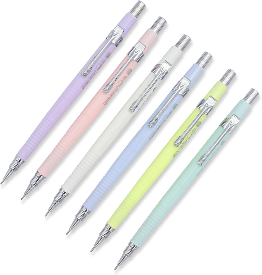 COLNK Mechanical Pencil Set, 6PCS Pastel Art Mechanical Pencils for Drawing& Sketching, Cute 0.5m... | Amazon (US)