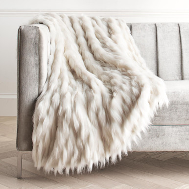 Corseca Throw - Ivory | Zgallerie | Z Gallerie