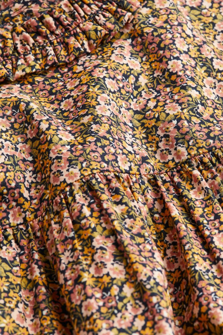 Balloon-sleeved Cotton Dress | H&M (US + CA)
