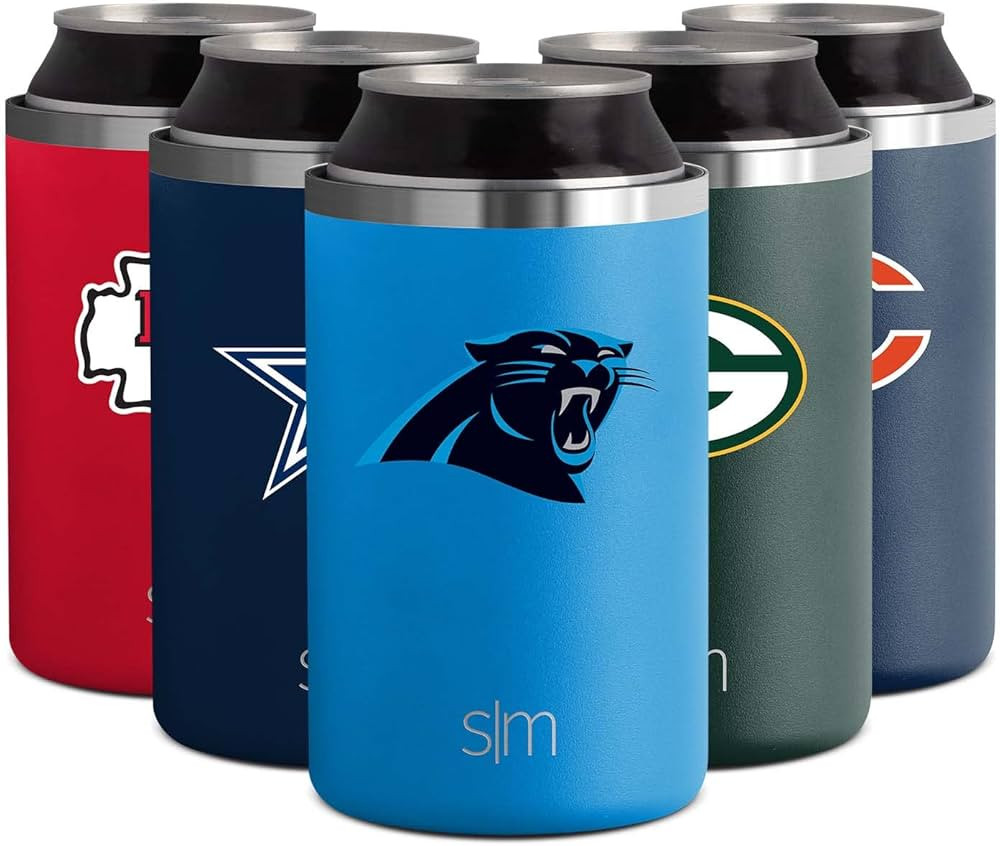 Simple Modern Officially Licensed NFL Can Coolers for Standard and Slim Cans, Beer, Soda, Seltzer... | Amazon (US)
