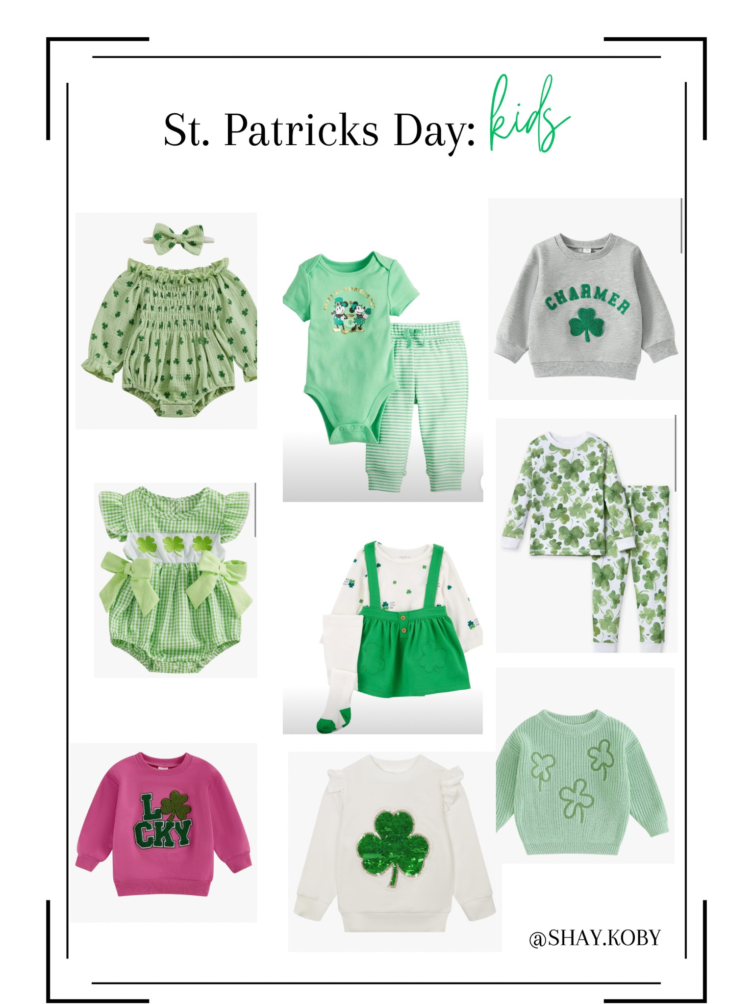#stpatricksday #stpatricksdayoutfit #toddleroutfit #toddler #amazon #amazonfinds

#LTKKids #LTKSeasonal
