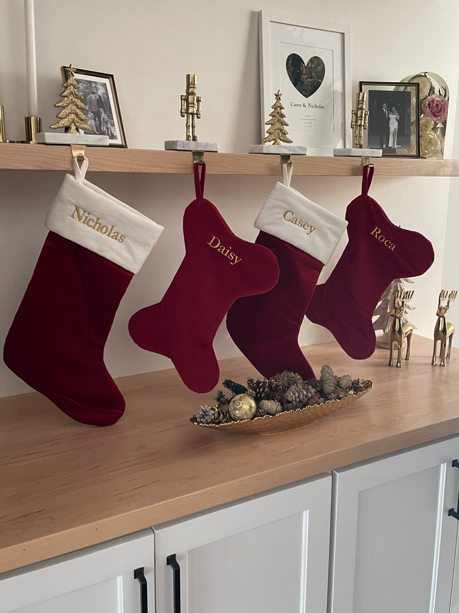 I love our new stockings from Pottery Barn! The bone stockings are currently out of stock but I linked some others & linked some stocking holders. I found ours at Home Goods! 

I linked our Christmas tree skirt too! 

#LTKSeasonal #LTKfamily #LTKsalealert